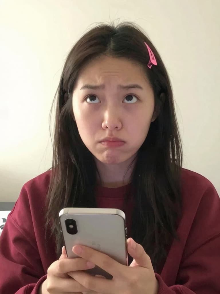 Photo likely captured from a video call or webcam, of a young East…