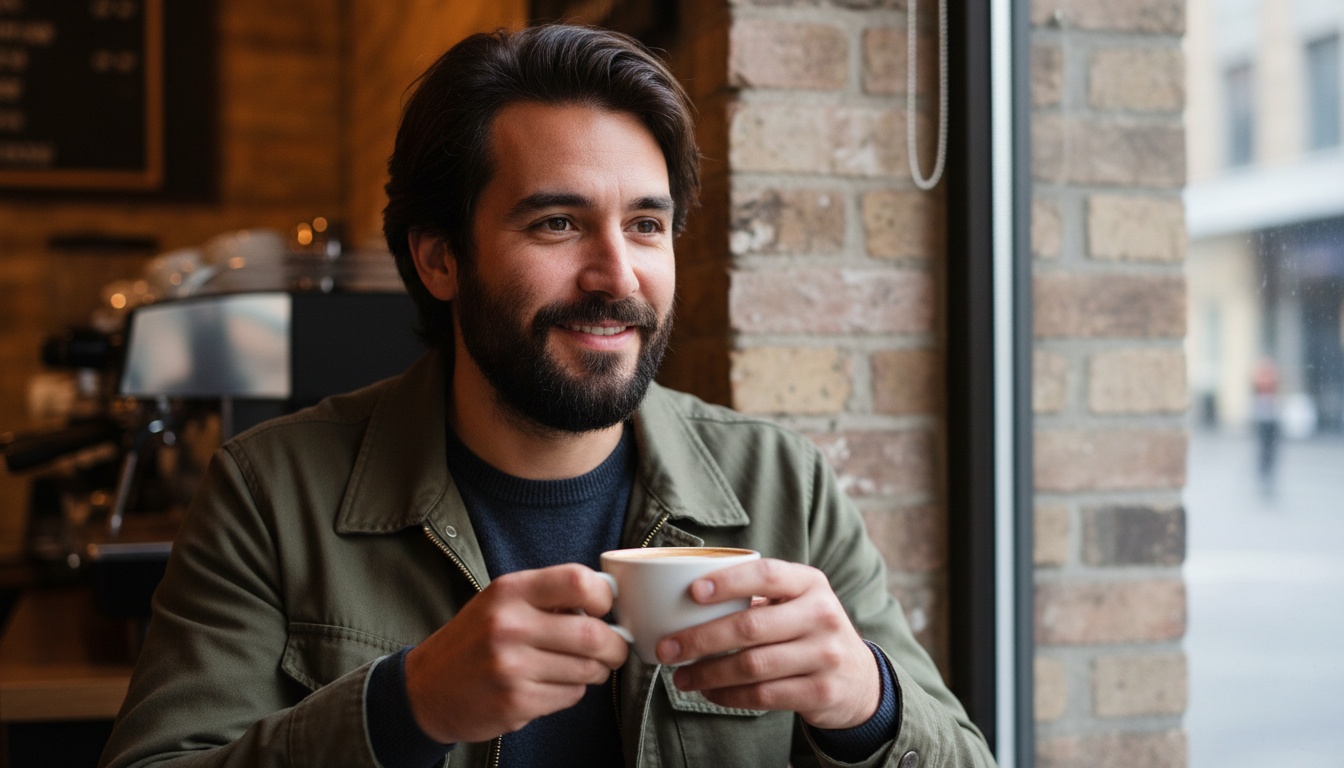 Felix — Coffee shop candid